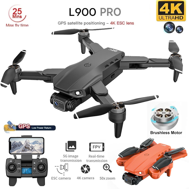 Drone Gps Rc Tt36 - โดรน4K L900โปร GPS โดรน4K กล้อง HD