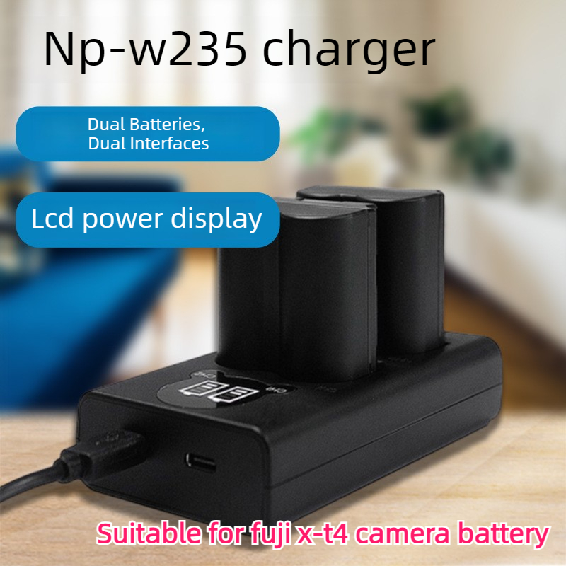 Drone & Rc Plane Maker Durgapur West Bengal - แบตเตอรี่ 2200mAh NP-W235 พร้อมจอ LCD และระบบชาร์จคู่