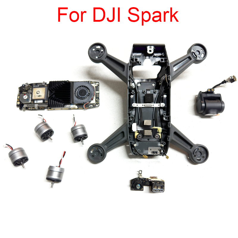 Drone Rc N2 - Spark กรอบกลางกล้อง Core Board มอเตอร์ Gimbal