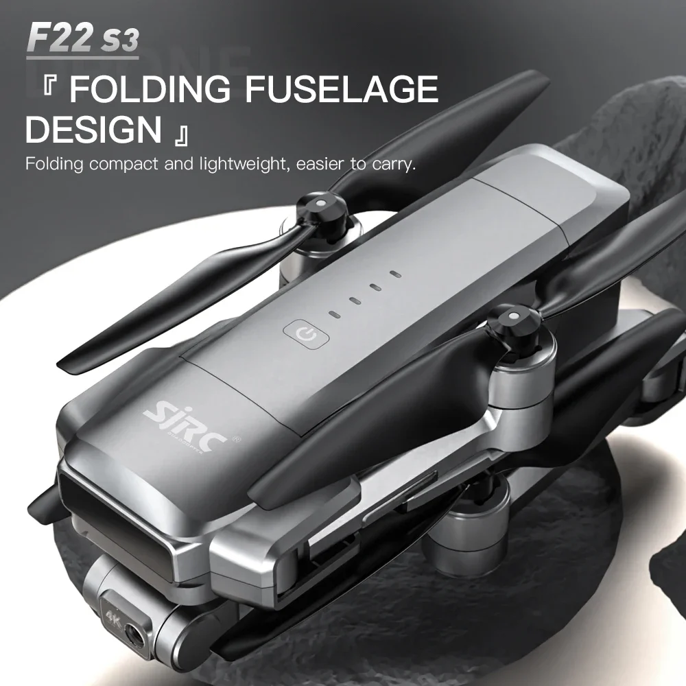 Drone Gps Rc Tt36 - โดรน SJRC F22 S3 pro พับได้สำหรับเด็ก
