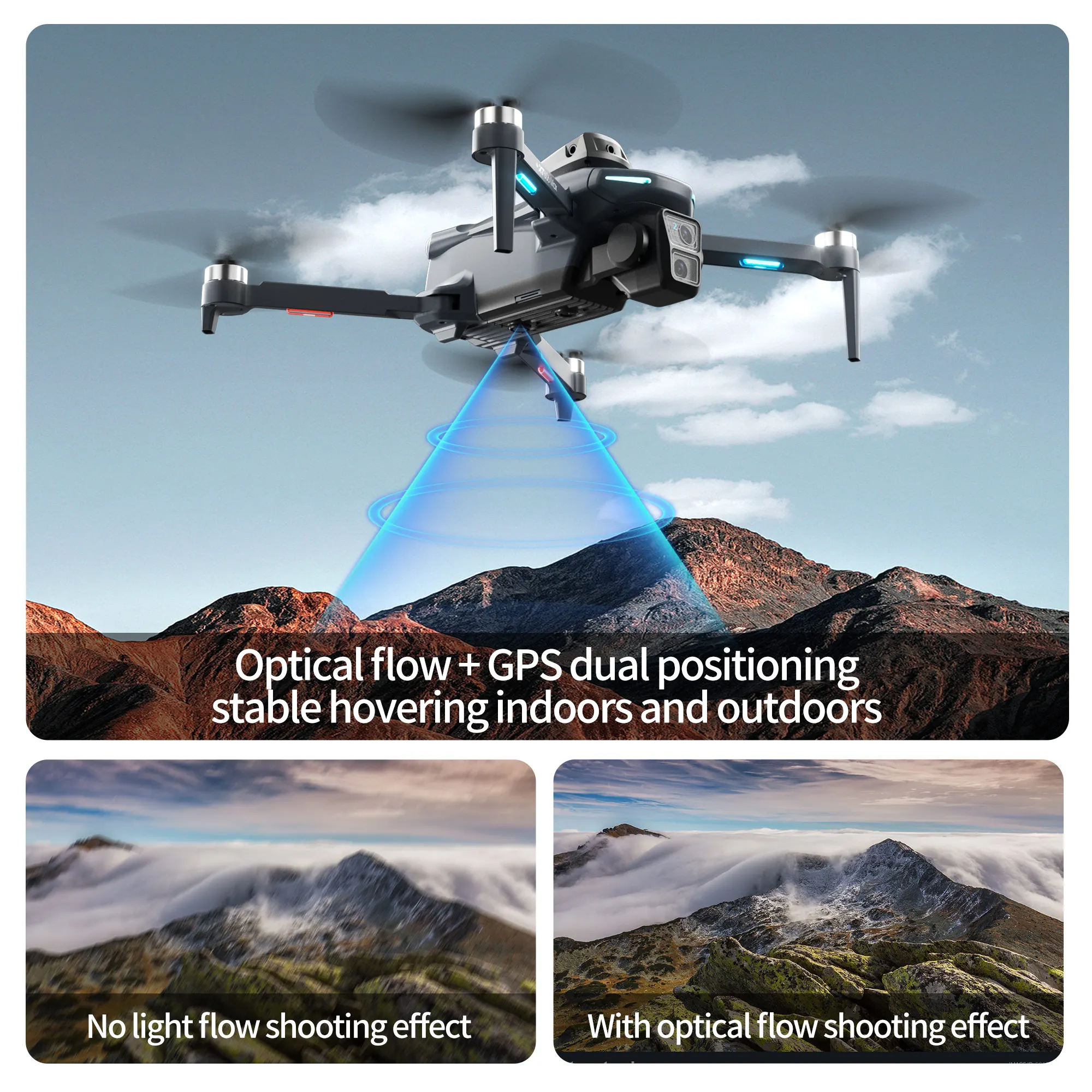 โดรนรุ่น Original XT606 ระดับม - Drone Gps Rc Tt36 บทวิจารณ์และราคา