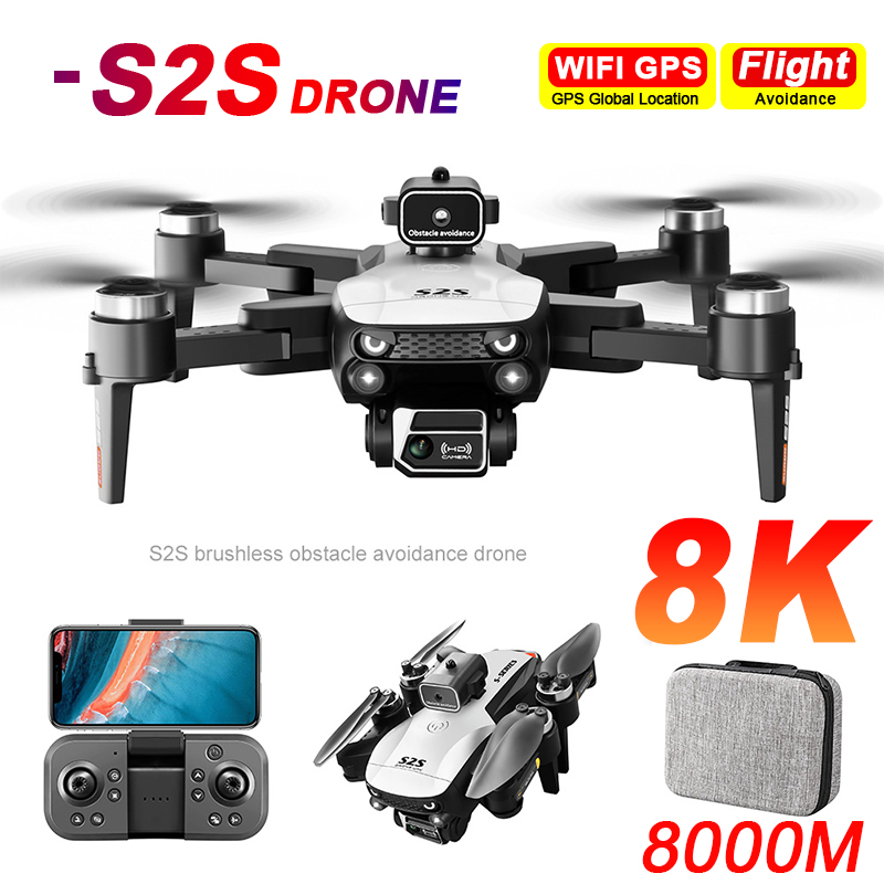 ใหม่S2S Drone 8K Professional  - Drone Rc N2 บทวิจารณ์และราคา