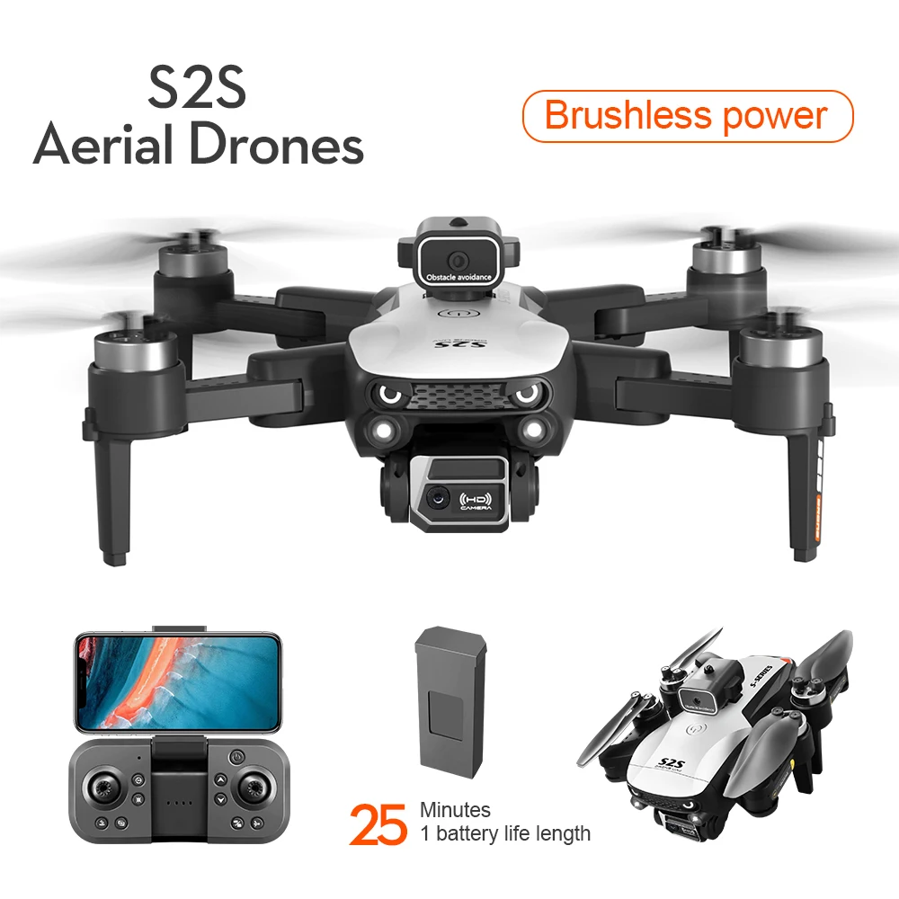 ใหม่S2S Drone 8K Professional  - Drone Rc N2 บทวิจารณ์และราคา