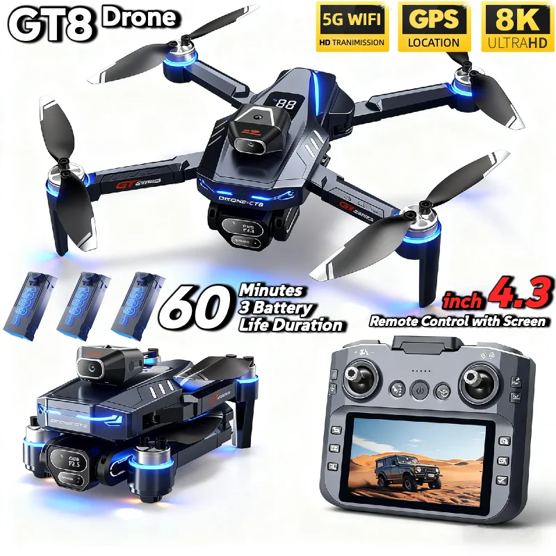 โดรน HOT สำหรับ LSRC GT8 กล้อง - Drone Gps Rc Tt36 บทวิจารณ์และราคา