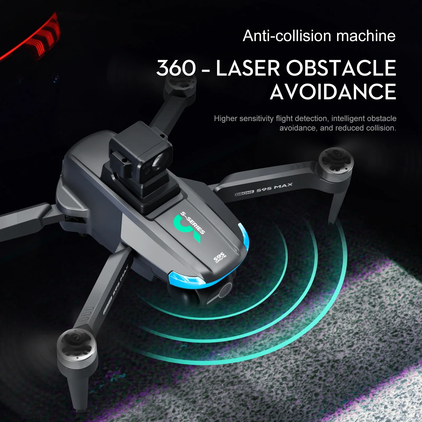 ใหม่S9S MAX MINI Drone 4K 2 แก - Drone Gps Rc Tt36 บทวิจารณ์และราคา