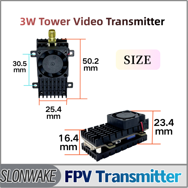 โมดูลส่งสัญญาณวิดีโอ SLONWAKE  - Drone Rc Simulator บทวิจารณ์และราคา